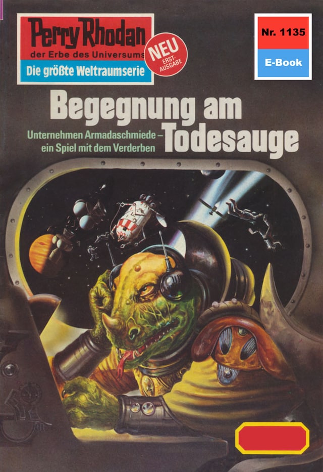 Okładka książki dla Perry Rhodan 1135: Begegnung am Todesauge