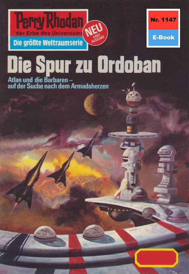 Book cover for Perry Rhodan 1147: Die Spur zu Ordoban