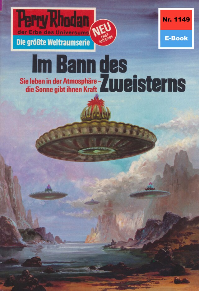 Boekomslag van Perry Rhodan 1149: Im Bann des Zweisterns