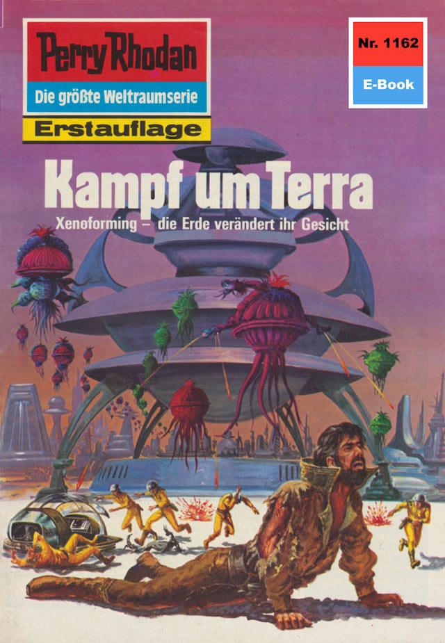 Boekomslag van Perry Rhodan 1162: Kampf um Terra