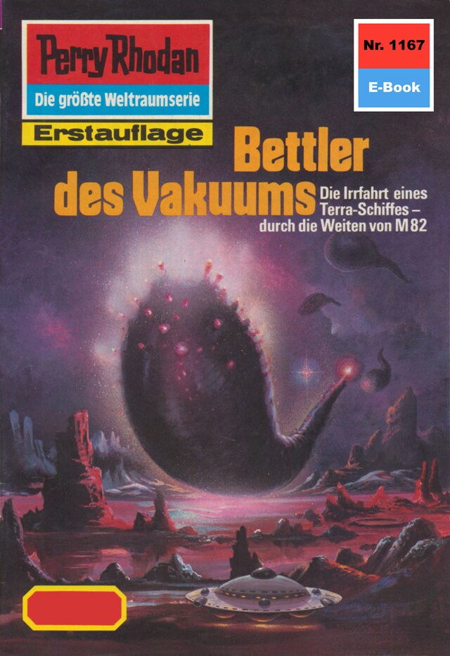 Book cover for Perry Rhodan 1167: Bettler des Vakuums