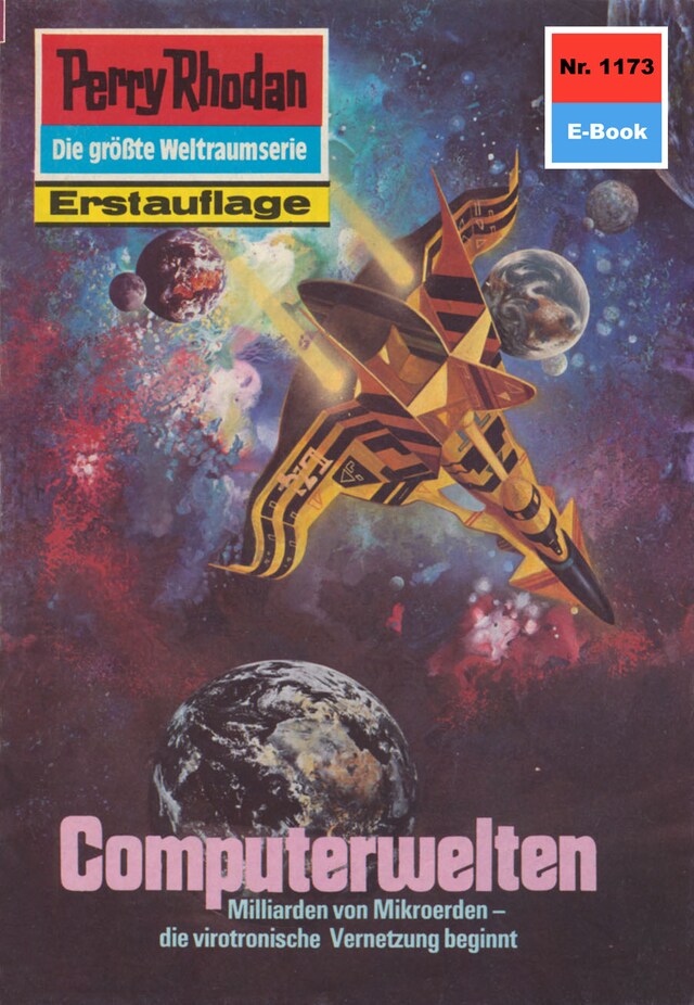 Book cover for Perry Rhodan 1173: Computerwelten