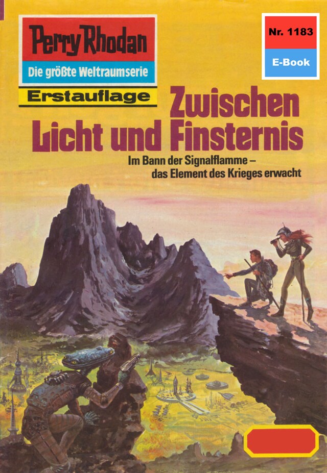 Book cover for Perry Rhodan 1183: Zwischen Licht und Finsternis
