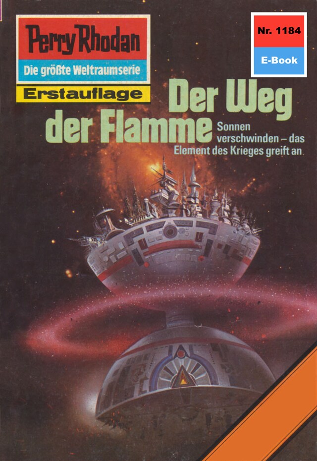 Book cover for Perry Rhodan 1184: Der Weg der Flamme