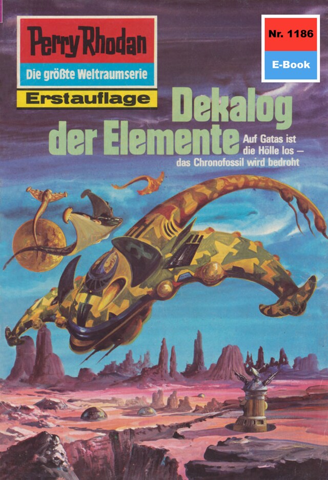 Book cover for Perry Rhodan 1186: Dekalog der Elemente