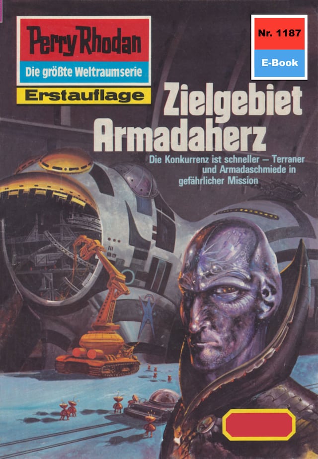 Book cover for Perry Rhodan 1187: Zielgebiet Armadaherz