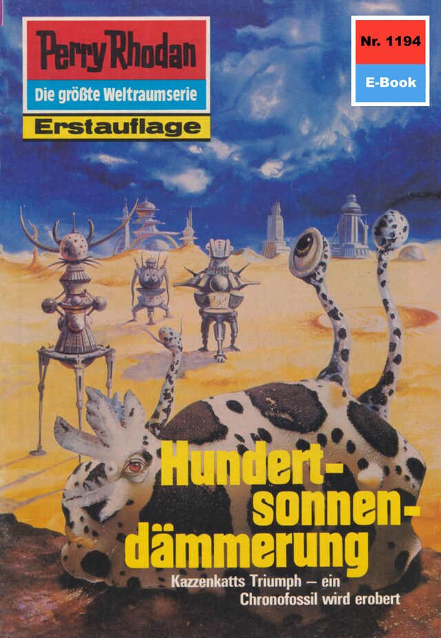 Book cover for Perry Rhodan 1194: Hundertsonnendämmerung