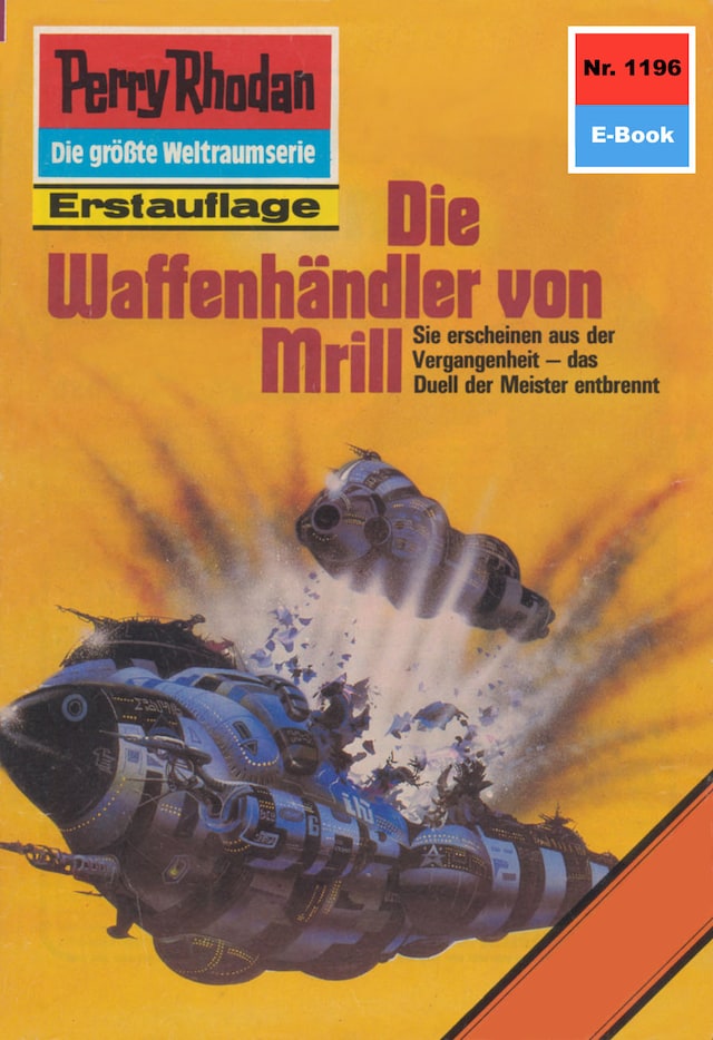 Book cover for Perry Rhodan 1196: Die Waffenhändler von Mrill