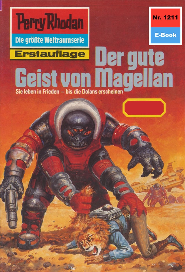 Bokomslag for Perry Rhodan 1211: Der gute Geist von Magellan