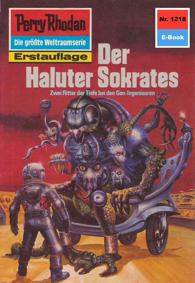 Book cover for Perry Rhodan 1218: Der Haluter Sokrates