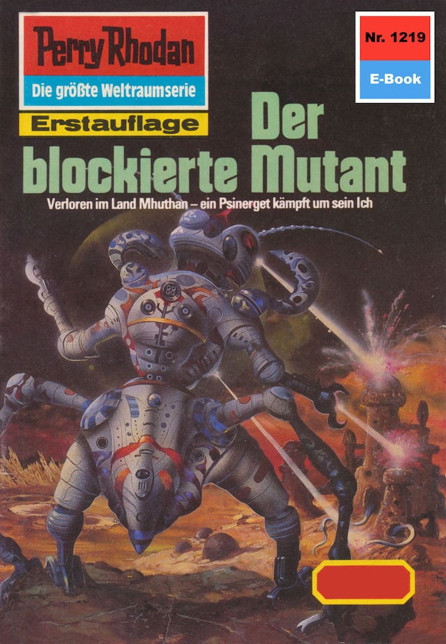 Copertina del libro per Perry Rhodan 1219: Der blockierte Mutant