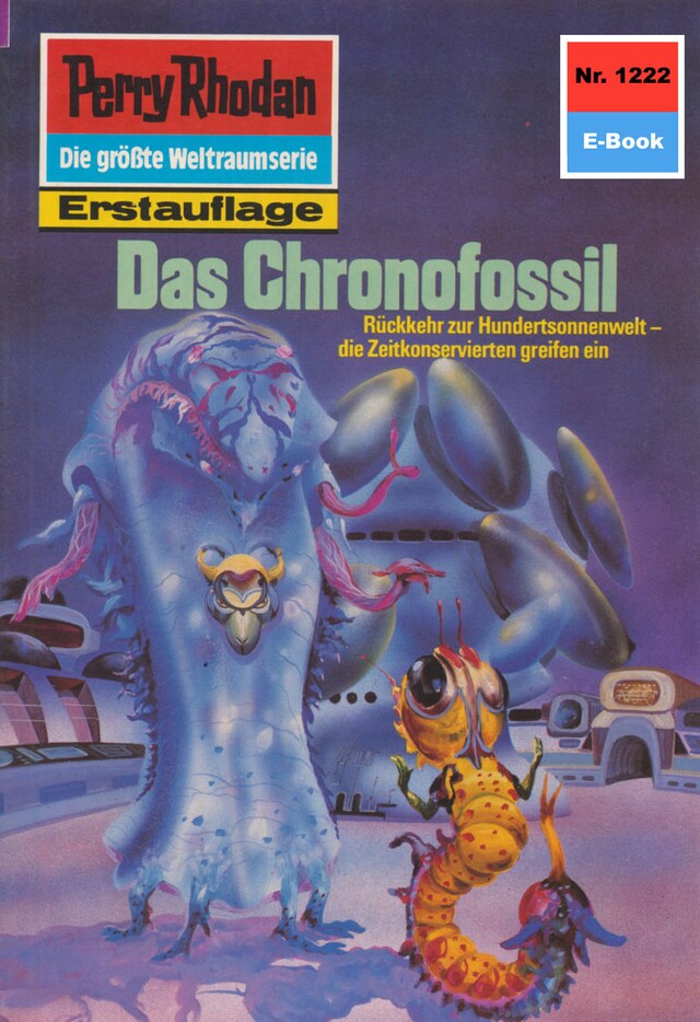 Book cover for Perry Rhodan 1222: Das Chronofossil
