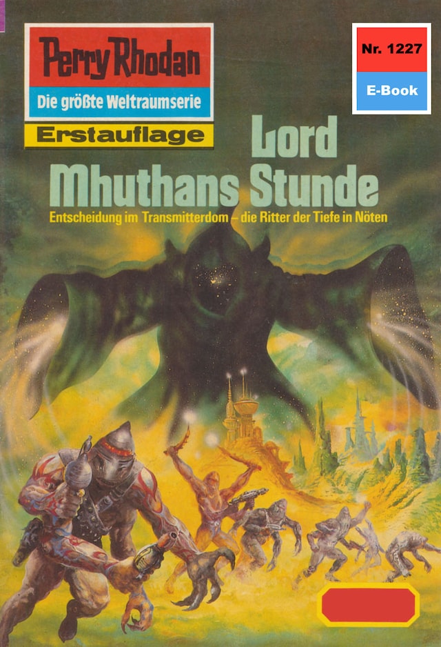 Book cover for Perry Rhodan 1227: Lord Mhutans Stunde