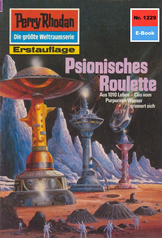 Book cover for Perry Rhodan 1229: Psionisches Roulette