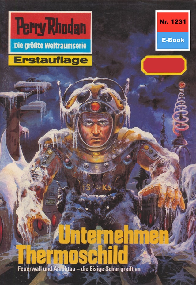Book cover for Perry Rhodan 1231: Unternehmen Thermoschild