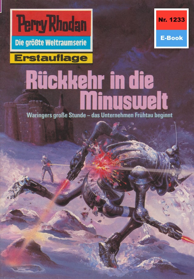 Book cover for Perry Rhodan 1233: Rückkehr in die Minuswelt