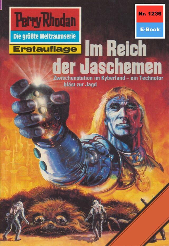 Copertina del libro per Perry Rhodan 1236: Im Reich der Jaschemen