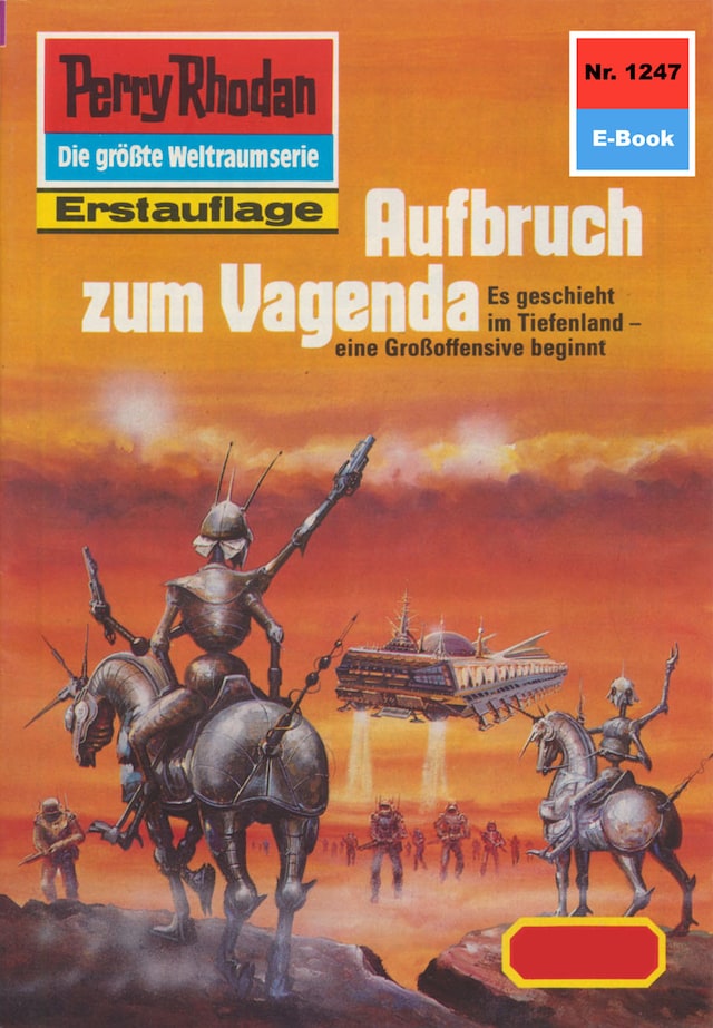 Book cover for Perry Rhodan 1247: Aufbruch zum Vagenda