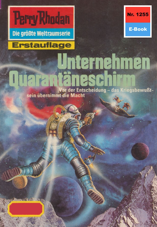 Book cover for Perry Rhodan 1255: Unternehmen Quarantäneschirm