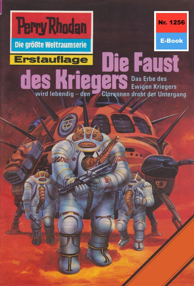 Book cover for Perry Rhodan 1256: Die Faust des Kriegers