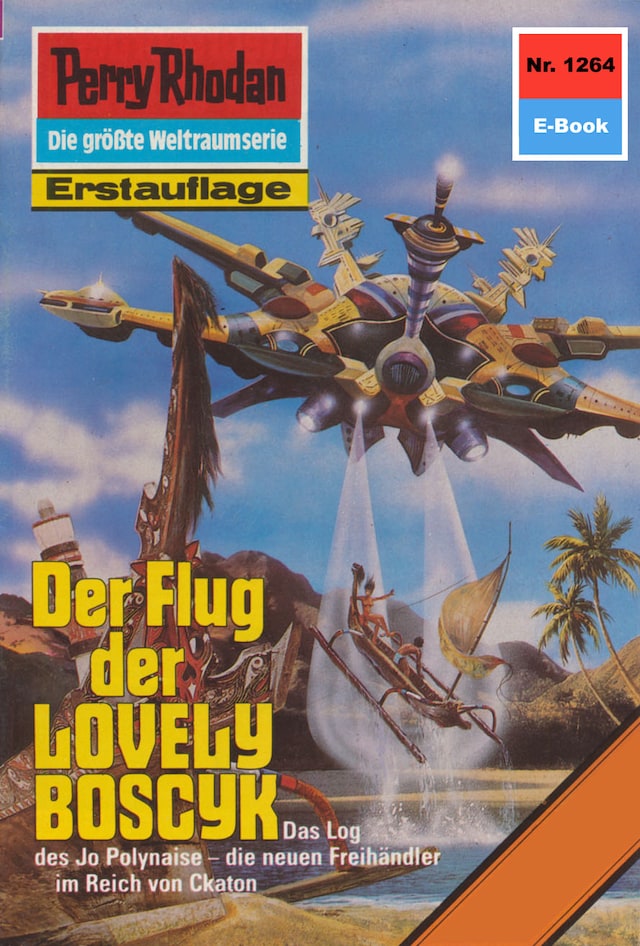 Okładka książki dla Perry Rhodan 1264: Der Flug der LOVELY BOSCYK