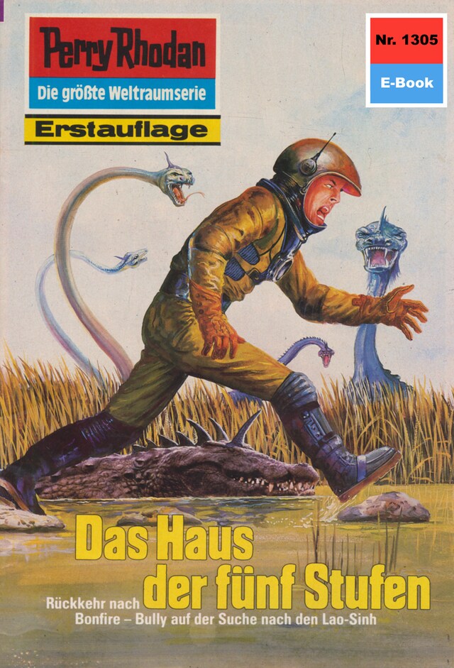 Bogomslag for Perry Rhodan 1305: Das Haus der fünf Stufen