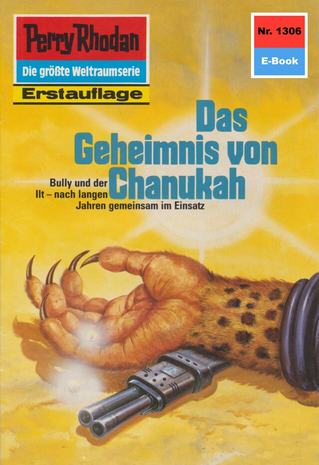 Book cover for Perry Rhodan 1306: Das Geheimnis von Chanukah