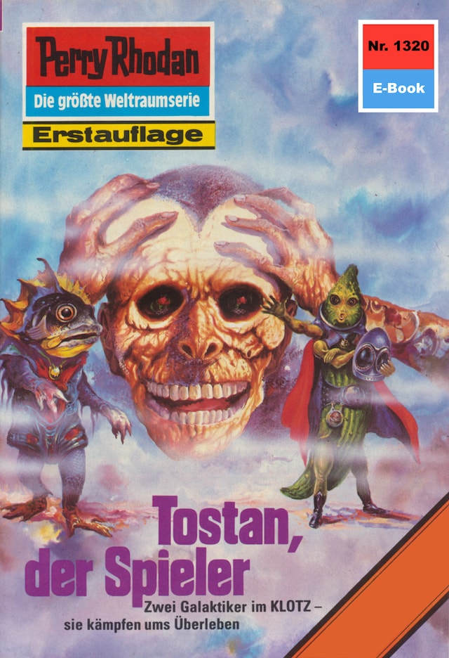 Book cover for Perry Rhodan 1320: Tostan, der Spieler