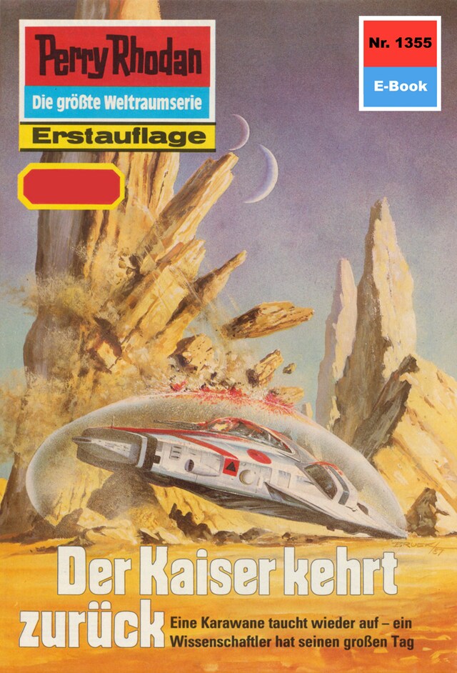 Book cover for Perry Rhodan 1355: Der Kaiser kehrt zurück