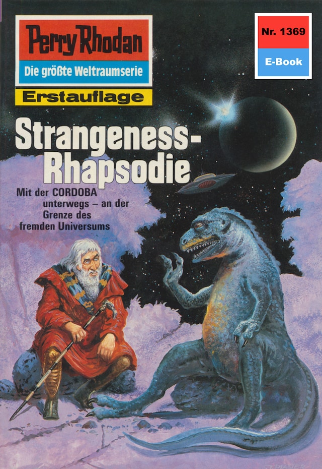 Book cover for Perry Rhodan 1369: Strangeness-Rhapsodie