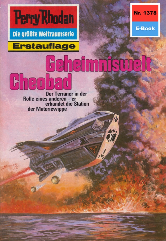 Kirjankansi teokselle Perry Rhodan 1378: Geheimniswelt Cheobad