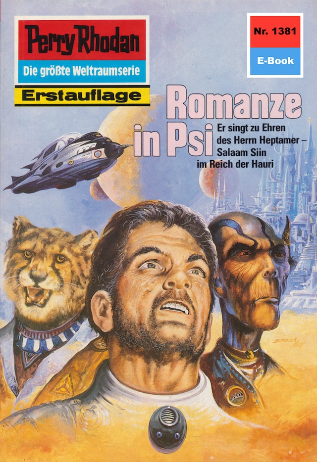 Book cover for Perry Rhodan 1381: Romanze in Psi