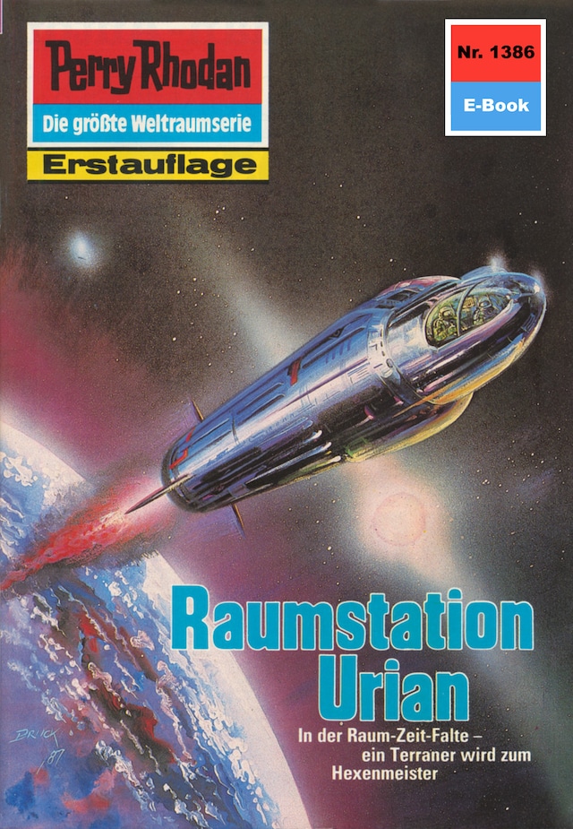 Okładka książki dla Perry Rhodan 1386: Raumstation Urian