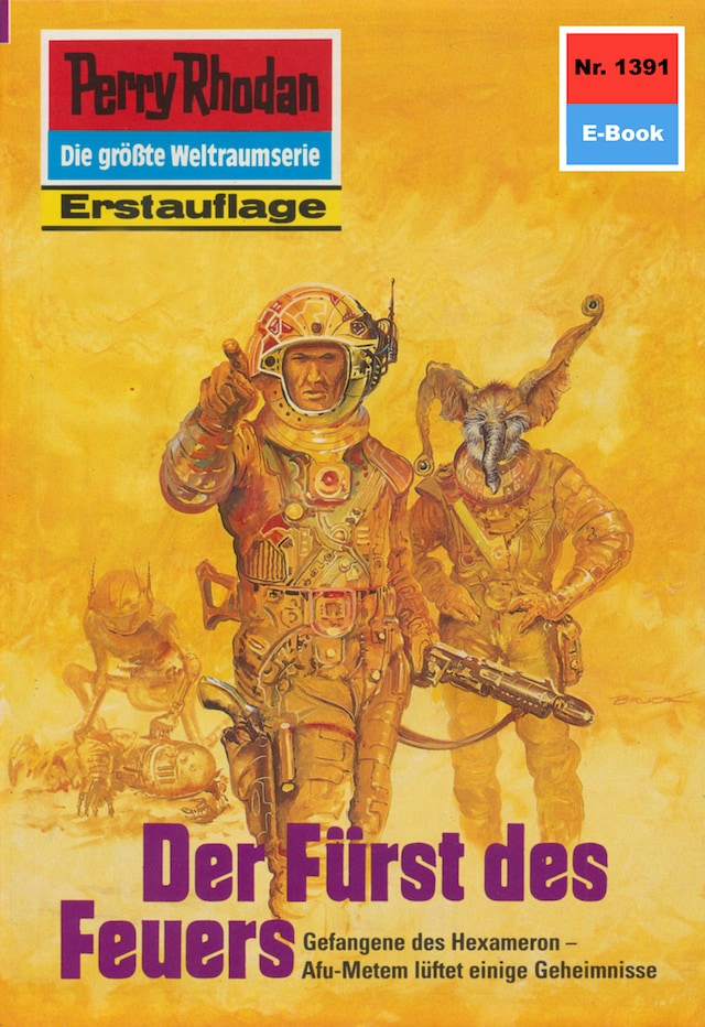 Book cover for Perry Rhodan 1391: Der Fürst des Feuers