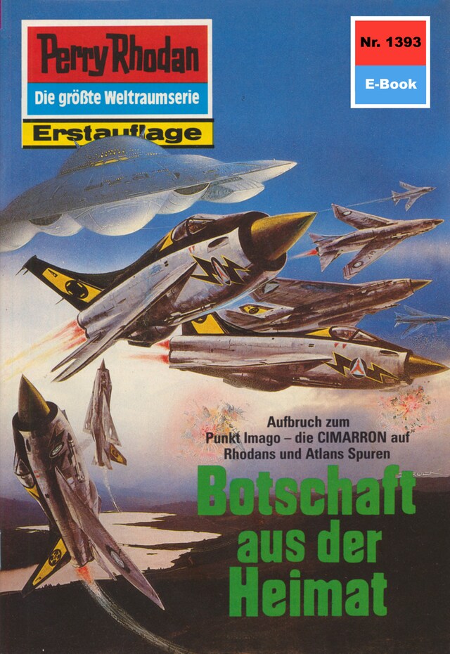 Bogomslag for Perry Rhodan 1393: Botschaft aus der Heimat