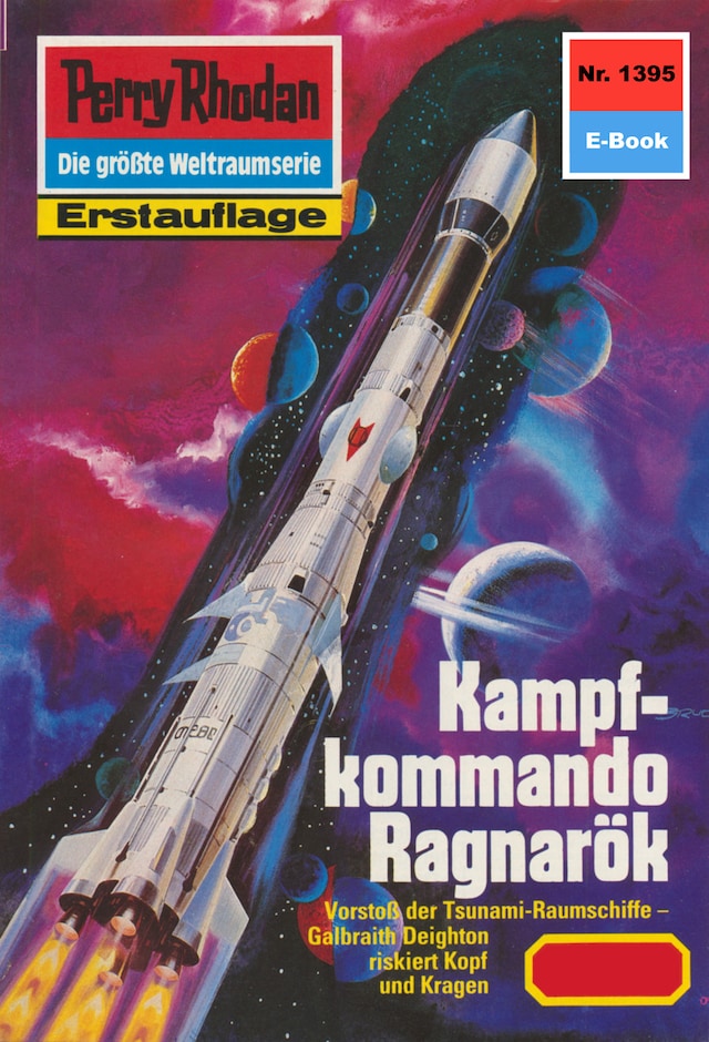 Book cover for Perry Rhodan 1395: Kampfkommando Ragnarök