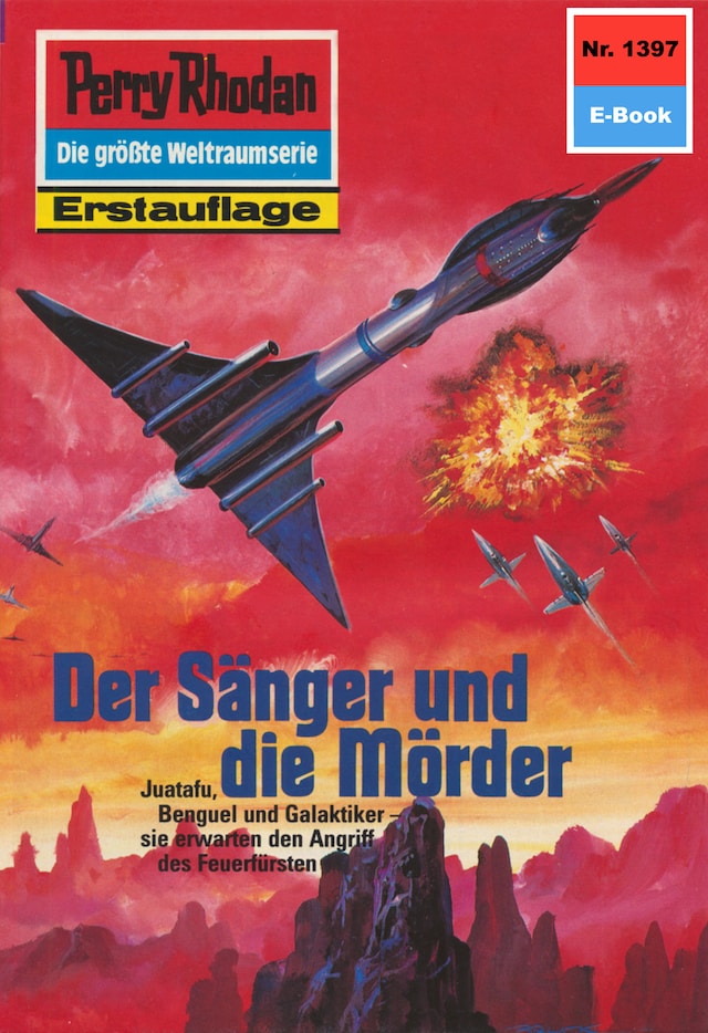 Book cover for Perry Rhodan 1397: Der Sänger und die Mörder