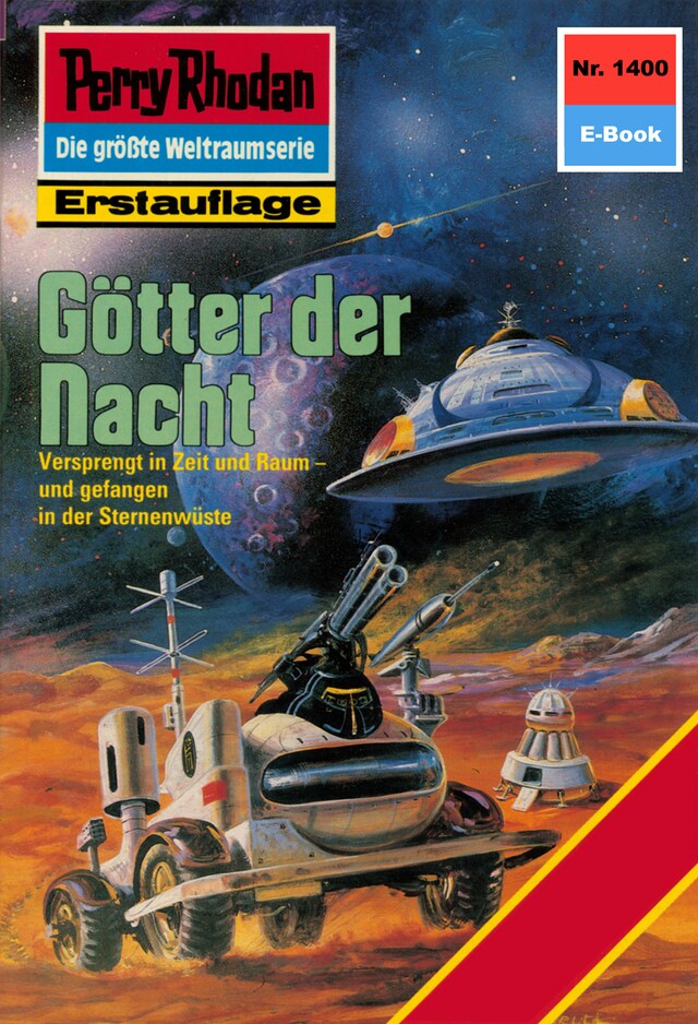 Book cover for Perry Rhodan 1400: Götter der Nacht