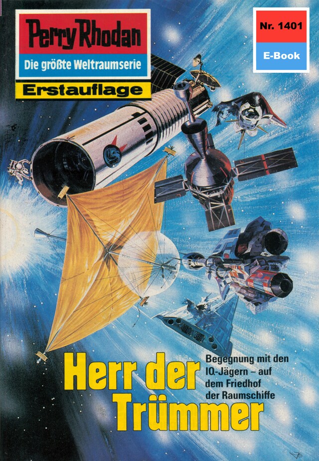 Book cover for Perry Rhodan 1401: Herr der Trümmer