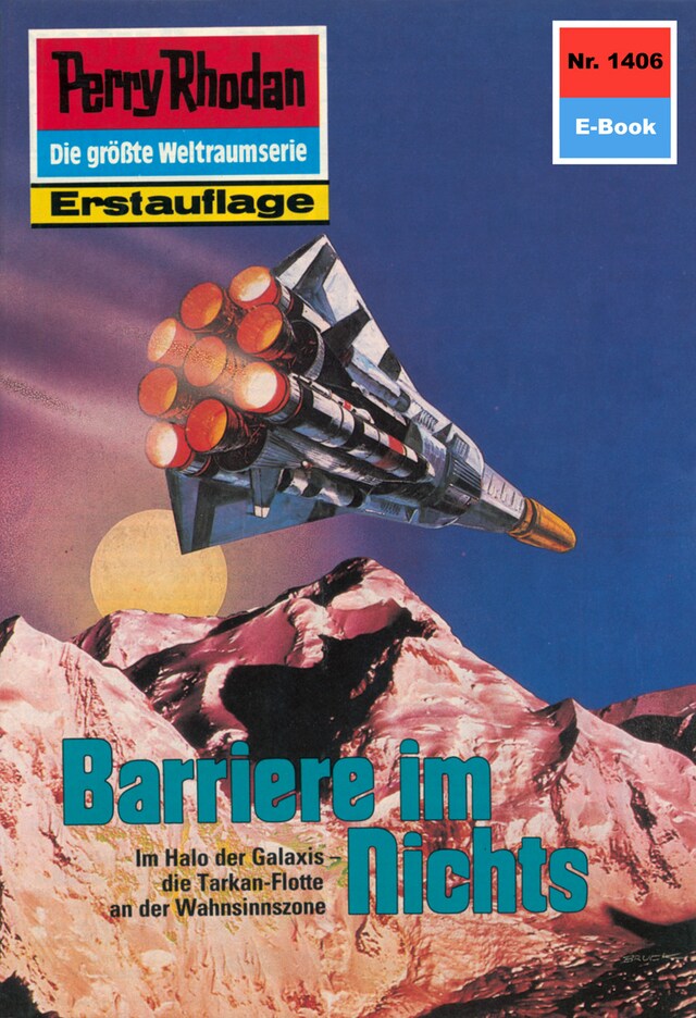 Book cover for Perry Rhodan 1406: Barriere im Nichts