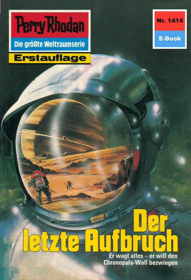 Book cover for Perry Rhodan 1414: Der letzte Aufbruch