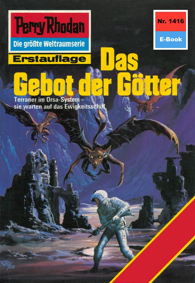 Book cover for Perry Rhodan 1416: Das Gebot der Götter