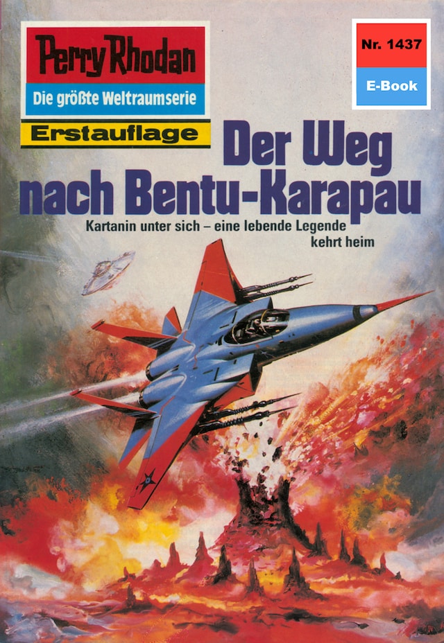 Book cover for Perry Rhodan 1437: Der Weg nach Bentu-Karapau