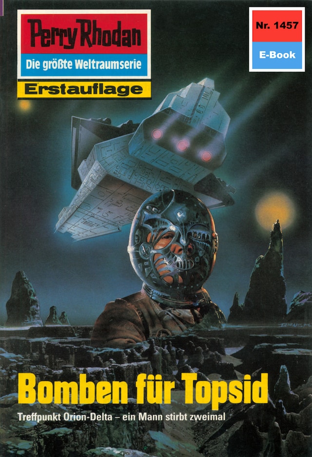 Book cover for Perry Rhodan 1457: Bomben für Topsid