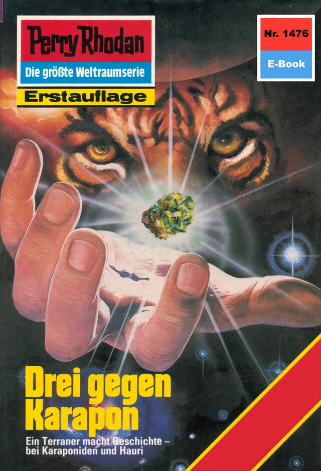 Bokomslag for Perry Rhodan 1476: Drei gegen Karapon