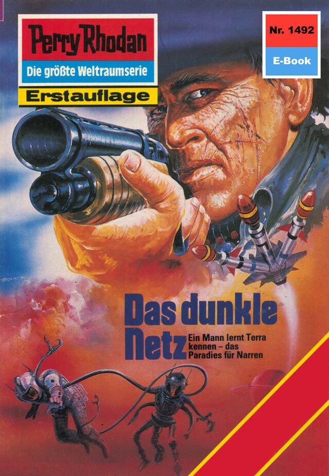 Book cover for Perry Rhodan 1492: Das dunkle Netz