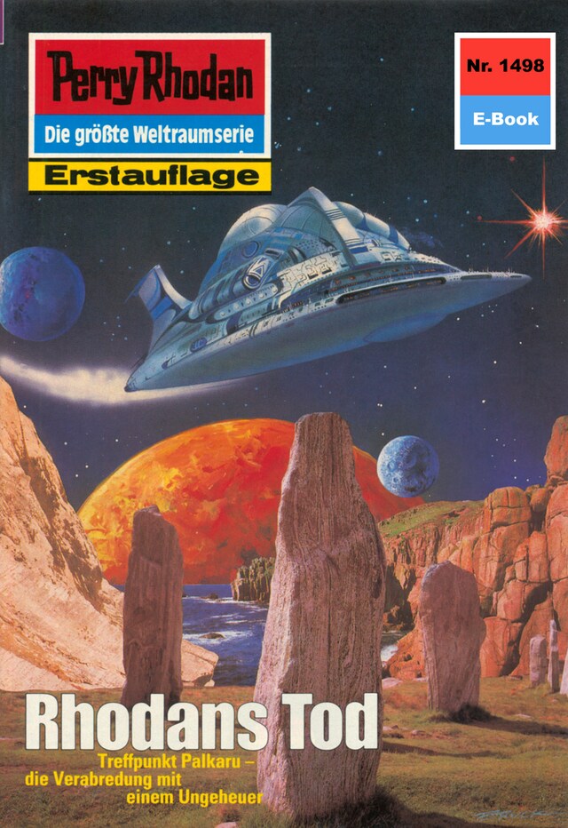 Copertina del libro per Perry Rhodan 1498: Rhodans Tod