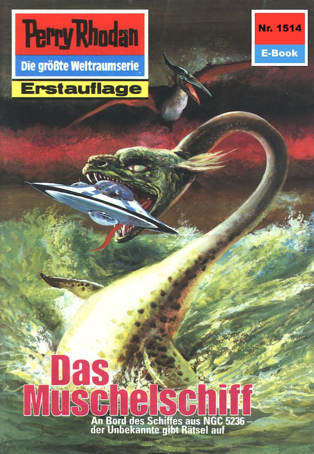 Book cover for Perry Rhodan 1514: Das Muschelschiff