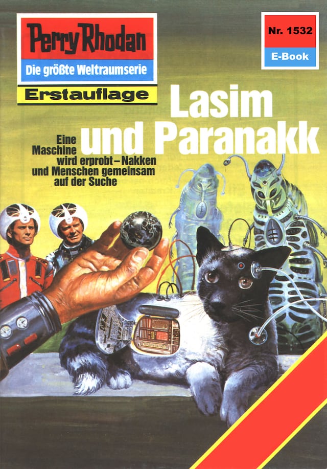 Book cover for Perry Rhodan 1532: Lasim und Paranakk