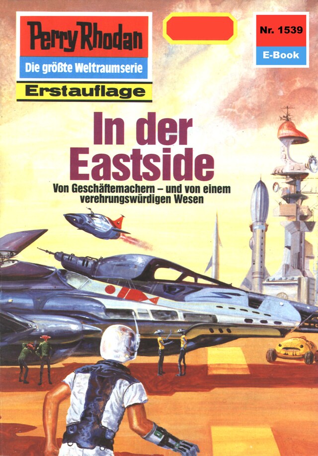 Book cover for Perry Rhodan 1539: In der Eastside